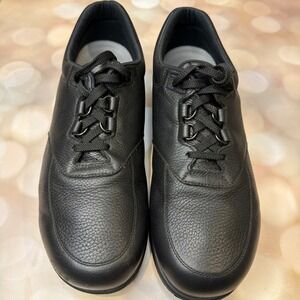 SAS GUARDIAN Unisex Black Leather NON Slip Resistant  Size 11.5 Women's Mens 10